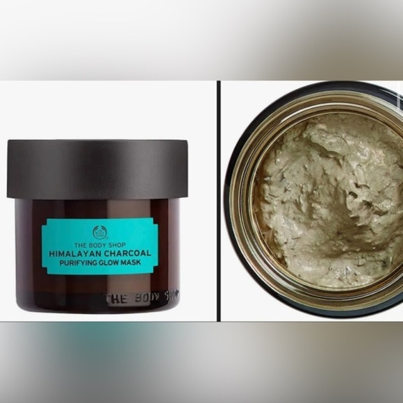 The Body Shop Himalayan‎ Charcoal Purifying Glow Mask, 75ml new - Picture 1 of 6
